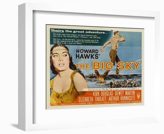 The Big Sky, 1952-null-Framed Art Print