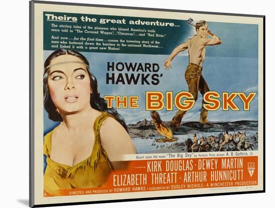 The Big Sky, 1952-null-Mounted Art Print