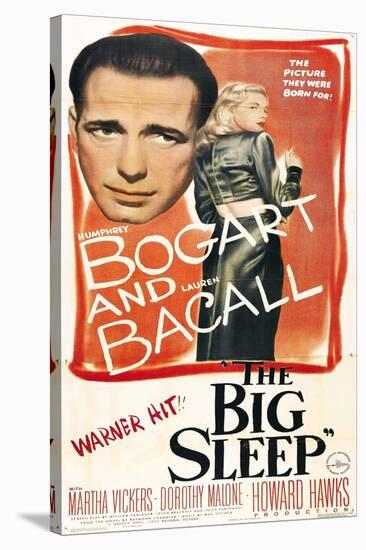 The Big Sleep, 1946, Directed by Howard Hawks-null-Stretched Canvas