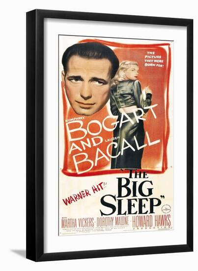 The Big Sleep, 1946, Directed by Howard Hawks-null-Framed Giclee Print