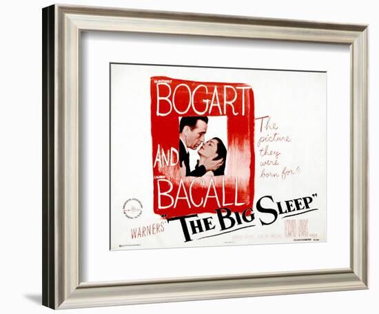 The Big Sleep, 1946, Directed by Howard Hawks-null-Framed Giclee Print