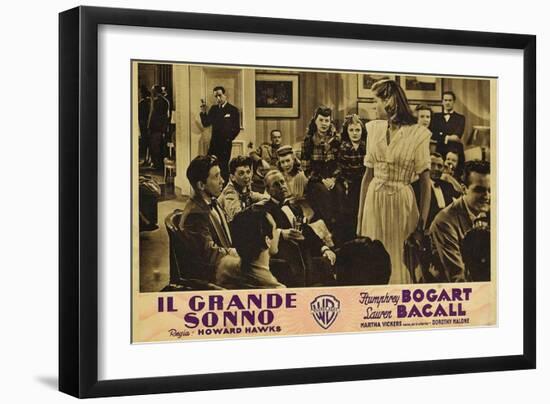 The Big Sleep, 1946-null-Framed Art Print