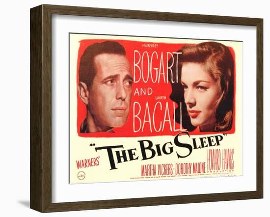 The Big Sleep, 1946-null-Framed Art Print