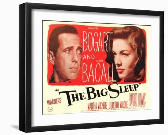 The Big Sleep, 1946-null-Framed Art Print