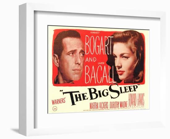 The Big Sleep, 1946-null-Framed Art Print