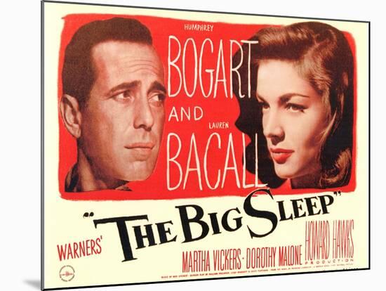 The Big Sleep, 1946-null-Mounted Art Print