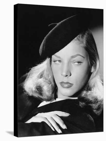 The Big Sleep, Lauren Bacall, Directed by Howard Hawks, 1946-null-Stretched Canvas