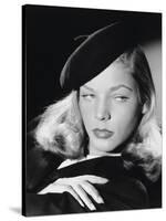 The Big Sleep, Lauren Bacall, Directed by Howard Hawks, 1946-null-Stretched Canvas