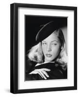 The Big Sleep, Lauren Bacall, Directed by Howard Hawks, 1946-null-Framed Premium Photographic Print