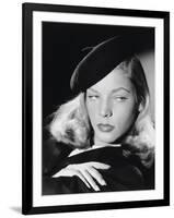 The Big Sleep, Lauren Bacall, Directed by Howard Hawks, 1946-null-Framed Photographic Print