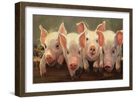 The Big Squeeze-Carolyne Hawley-Framed Premium Giclee Print