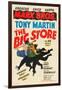 The Big Store, Harpo Marx, Chico Marx, Groucho Marx, 1941-null-Framed Art Print