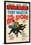 The Big Store, Harpo Marx, Chico Marx, Groucho Marx, 1941-null-Framed Art Print