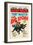 The Big Store, Harpo Marx, Chico Marx, Groucho Marx, 1941-null-Framed Art Print