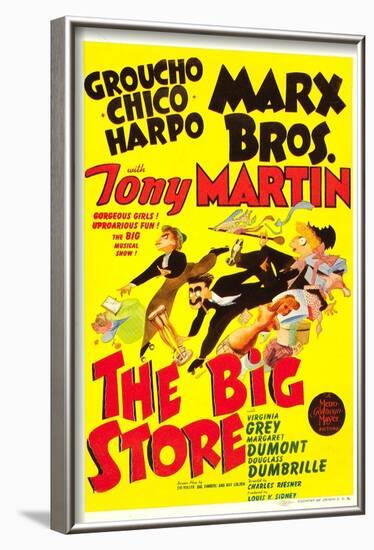 The Big Store, the Marx Brothers, 1941-null-Framed Art Print