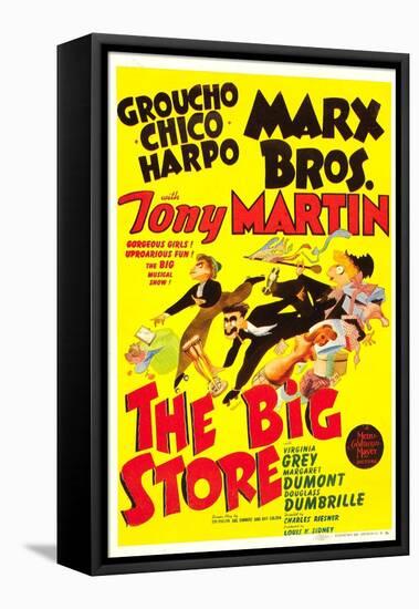 The Big Store, the Marx Brothers, 1941-null-Framed Stretched Canvas