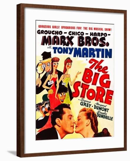 The Big Store-null-Framed Art Print