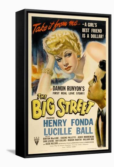 The Big Street, 1942-null-Framed Stretched Canvas