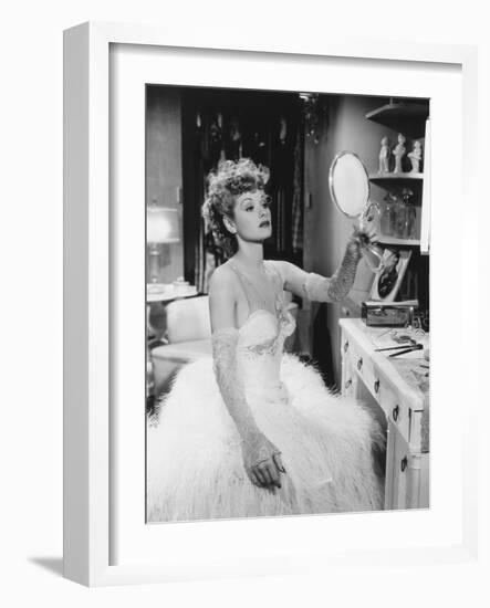 The Big Street, Lucille Ball, 1942-null-Framed Photo