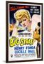 THE BIG STREET, top: Lucille Ball, right: Henry Fonda, 1942.-null-Framed Art Print