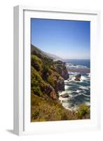 The Big Sur Coastline of California-Andrew Shoemaker-Framed Photographic Print