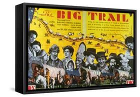 The Big Trail, 1930-null-Framed Stretched Canvas