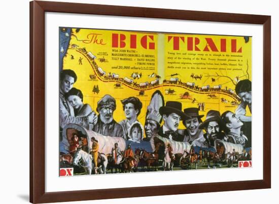 The Big Trail, 1930-null-Framed Premium Giclee Print