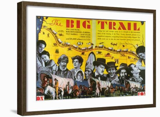 The Big Trail, 1930-null-Framed Art Print