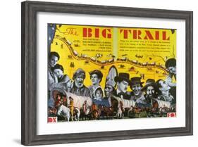 The Big Trail, 1930-null-Framed Art Print