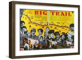 The Big Trail, 1930-null-Framed Art Print