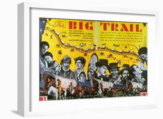 The Big Trail, 1930-null-Framed Art Print