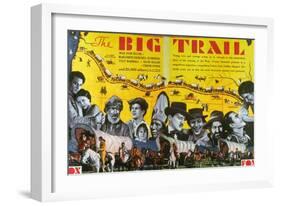 The Big Trail, 1930-null-Framed Art Print