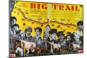 The Big Trail, 1930-null-Mounted Art Print