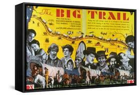 The Big Trail, 1930-null-Framed Stretched Canvas