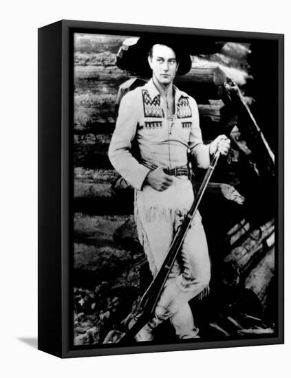 The Big Trail, John Wayne, 1930-null-Framed Stretched Canvas