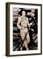 THE BIG TRAIL, John Wayne, 1930.-null-Framed Photo