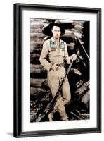 THE BIG TRAIL, John Wayne, 1930.-null-Framed Photo