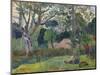 The Big Tree , 1891-Paul Gauguin-Mounted Premium Giclee Print