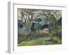 The Big Tree , 1891-Paul Gauguin-Framed Giclee Print