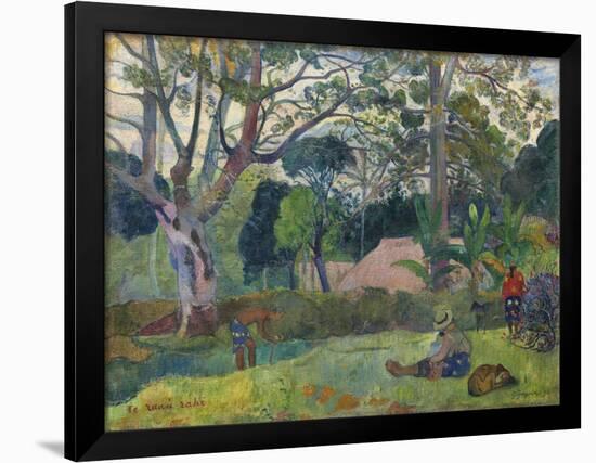 The Big Tree , 1891-Paul Gauguin-Framed Giclee Print