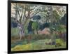 The Big Tree , 1891-Paul Gauguin-Framed Giclee Print