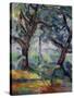 The Big Trees, C.1904-Paul Cézanne-Stretched Canvas