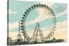 The Big Wheel, Paris-null-Stretched Canvas