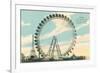 The Big Wheel, Paris-null-Framed Art Print