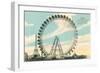 The Big Wheel, Paris-null-Framed Premium Giclee Print