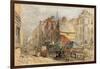 The Bigg Market, Newcastle Upon Tyne-William Bell Scott-Framed Giclee Print