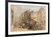 The Bigg Market, Newcastle Upon Tyne-William Bell Scott-Framed Giclee Print