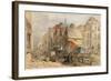 The Bigg Market, Newcastle Upon Tyne-William Bell Scott-Framed Giclee Print