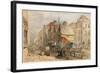 The Bigg Market, Newcastle Upon Tyne-William Bell Scott-Framed Giclee Print