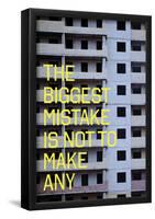 The Biggest Mistake On Brix-null-Framed Poster